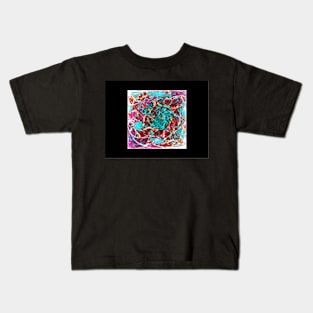 M.C. Escher meets Jackson Pollock  (UF0205) Kids T-Shirt